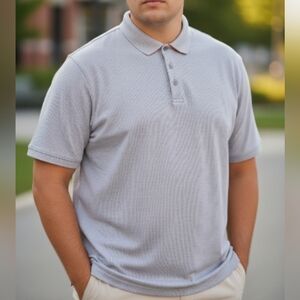 Tommy Bahama Gray Polo Shirt for Men